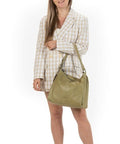 Burkely - Schultertaschen - Burkely Just Jolie Hobo light green