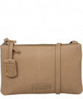 Burkely - Umhängetaschen - Burkely Soft Skylar double Pocket Flap soft beige