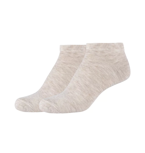 Camano Sneakersocken silky touch natural melange