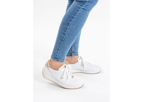 Ara Sneaker Lissabon 4.0 weiss/sand