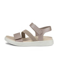 Ecco - Sandalen - Ecco Sandale Flowt grey rose metallic