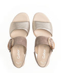 Gabor - Keilsandaletten - Gabor Keilsandalette puder/rabbit