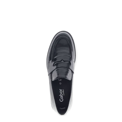 Gabor - Loafers - Gabor Loafer schwarz Lack