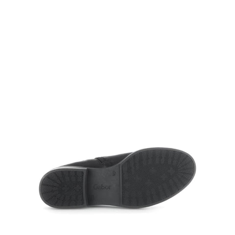 Gabor - Schnürboots - Gabor Schnürboot schwarz Lammfell