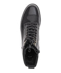 Gabor - Schnürboots - Gabor Schnürstiefelette Knautschlack schwarz