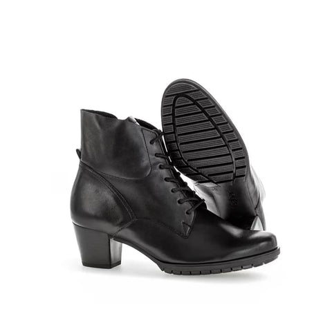 Gabor - Schnürstiefeletten - Gabor Schnürstiefelette schwarz