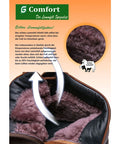 Grünwald - Winterboots - Grünwald Lammfell Schnürboots schwarz