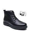 Grünwald - Winterboots - Grünwald Lammfell Schnürboots schwarz