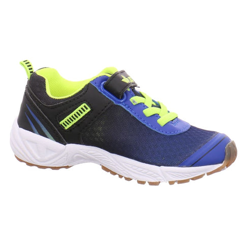 Lico - Turnschuhe - Lico Sneaker Barney VS blau/schwarz/lemon