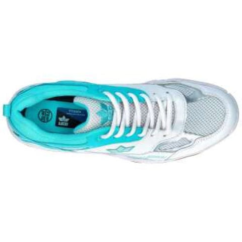 Lico - Turnschuhe - LICO Hallenturnschuh Damen weiss/türkis