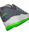 Lowa - Sneakers - Lowa Trekkingschuh Axos GTX lo stahlblau/limone