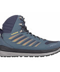 Lowa - Trekkingschuhe - Lowa Axos GTX mid stahlblau/orange