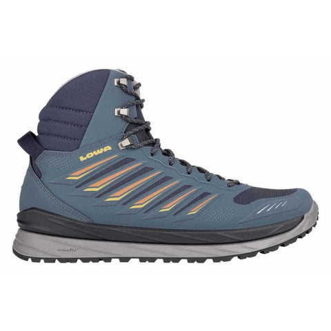 Lowa - Trekkingschuhe - Lowa Axos GTX mid stahlblau/orange