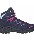Lowa - Trekkingschuhe - Lowa Trekkingschuh Innox Pro GTX mid navy/beere