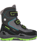 Lowa - Winterboots - Lowa Winterboot Milo GTX hi schwarz/türkis