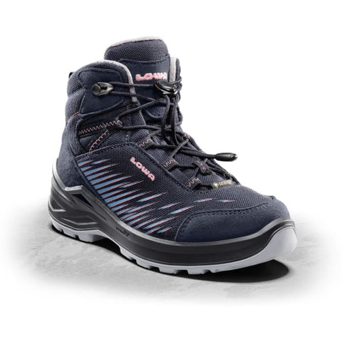 Lowa - Trekkingschuhe - Lowa Trekkingschuh Zirrox GTX mid navy/rosé
