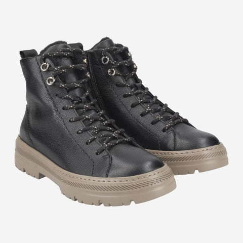 Paul Green - Schnürboots - Paul Green Schnürstiefelette black