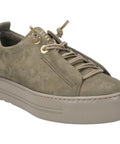 Paul Green - Sneakers - Paul Green Sneaker Super soft nubuk olive