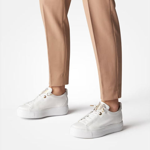 Paul Green - Sneakers - Paul Green Sneaker Super soft white/gold