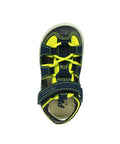 Ricosta - Sandalen - Ricosta Sandale Gery jeans/neongelb