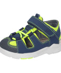 Ricosta - Sandalen - Ricosta Sandale Gery jeans/neongelb