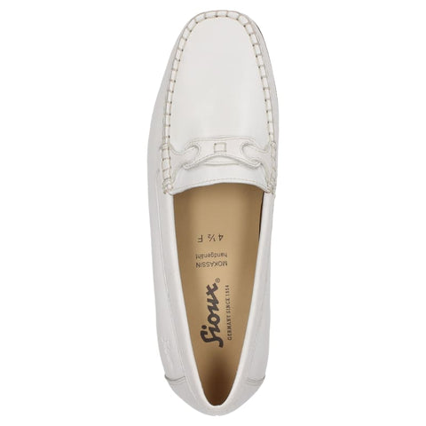 Sioux - Slippers - Sioux Mokassins Colandina weiss