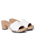 Softclox - Pantoletten - Softclox Romy Twist bianco