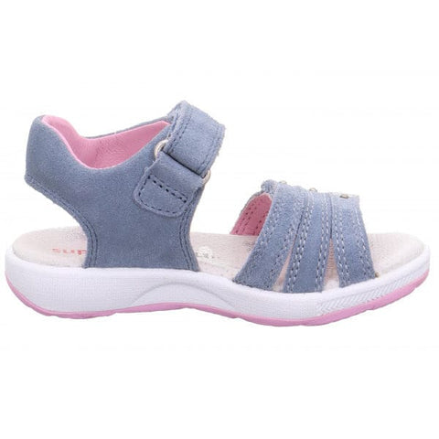Superfit - Sandalen - Superfit Sandale Emily blau/rosa