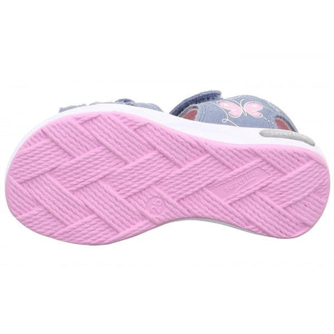 Superfit - Sandalen - Superfit Sandale Emily blau/rosa