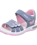 Superfit - Sandalen - Superfit Sandale Emily blau/rosa