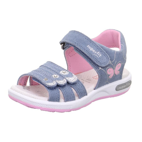 Superfit - Sandalen - Superfit Sandale Emily blau/rosa