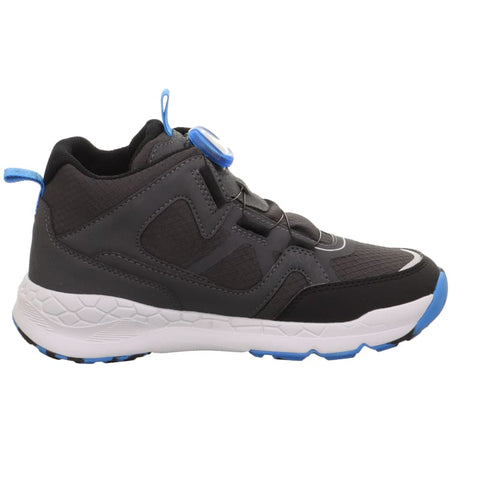 Superfit - Sneakers high - Superfit Sneaker Free Ride Boa grau/blau