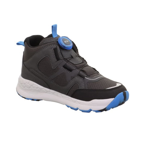 Superfit - Sneakers high - Superfit Sneaker Free Ride Boa grau/blau