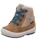 Superfit - Winterboots - Superfit Schnürboot Groovy braun/beige