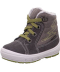 Superfit - Winterboots - Superfit Schnürboot Groovy grau/grün