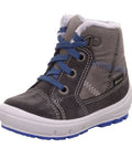 Superfit - Winterboots - Superfit Schnürboot Groovy grau/blau
