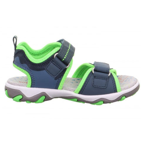 Superfit - Sandalen - Superfit Sandale Mike 3.0 blau/hellgrün