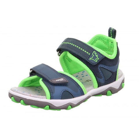 Superfit - Sandalen - Superfit Sandale Mike 3.0 blau/hellgrün