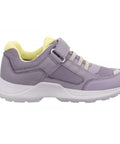 Superfit - Sneakers - Superfit Sneaker Rush lila/gelb