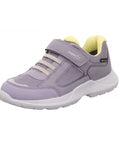 Superfit - Sneakers - Superfit Sneaker Rush lila/gelb