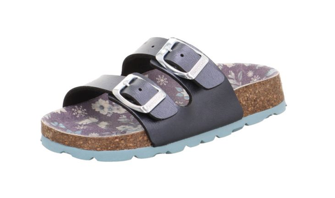 Superfit Fussbettfinken blau