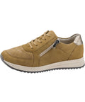 Waldläufer - Schnürschuhe - Waldläufer Sneaker H-Vicky walnuss/bronce