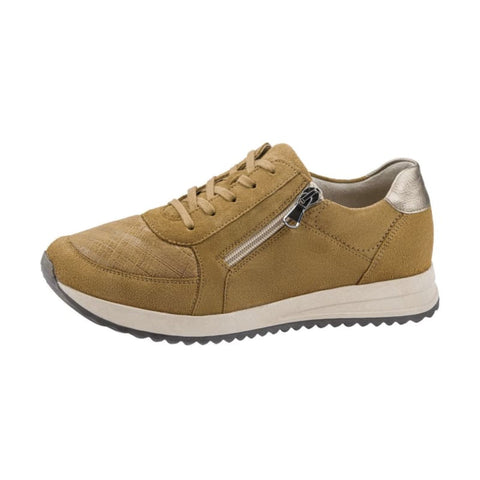 Waldläufer - Schnürschuhe - Waldläufer Sneaker H-Vicky walnuss/bronce