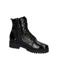 Waldläufer - Schnürstiefeletten - Waldläufer Schnürstiefelette H-Hanako lack/schwarz
