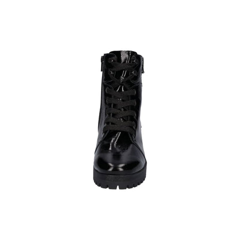 Waldläufer - Schnürstiefeletten - Waldläufer Schnürstiefelette H-Hanako lack/schwarz