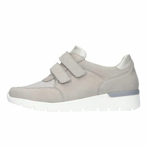 Waldläufer - Halbschuhe - Waldläufer Sneaker K-Ramona stein/silber