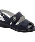 Waldläufer - Sandalen - Waldläufer Sandale K-Kara Denver Giraffestretch schwarz