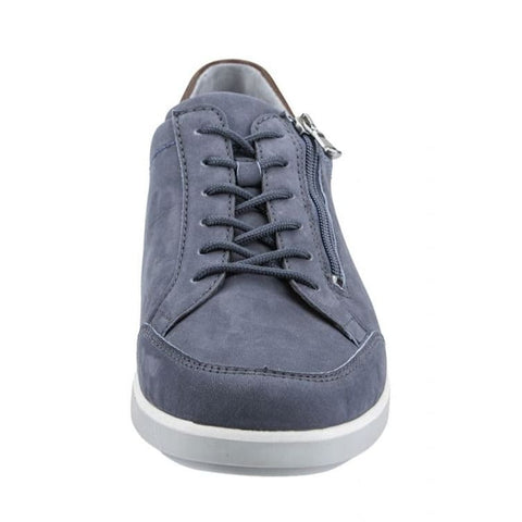Waldläufer - Halbschuhe - Waldläufer Sneaker K-Klemens marine/cognac