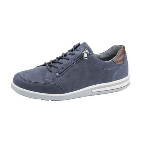 Waldläufer - Halbschuhe - Waldläufer Sneaker K-Klemens marine/cognac