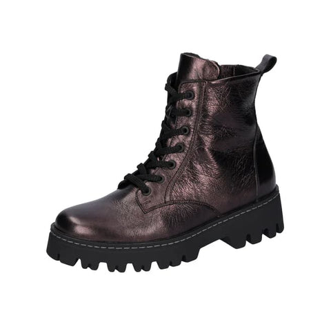 Waldläufer - Schnürstiefeletten - Waldläufer Schnürstiefelette H-London merlot